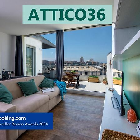 Attico Luxury Con Parcheggio E Terrazza Vista Mozzafiato Apartment Genoa Exterior photo